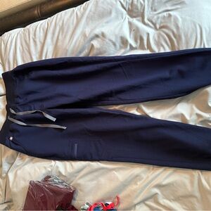 Figs size small navy blue joggers